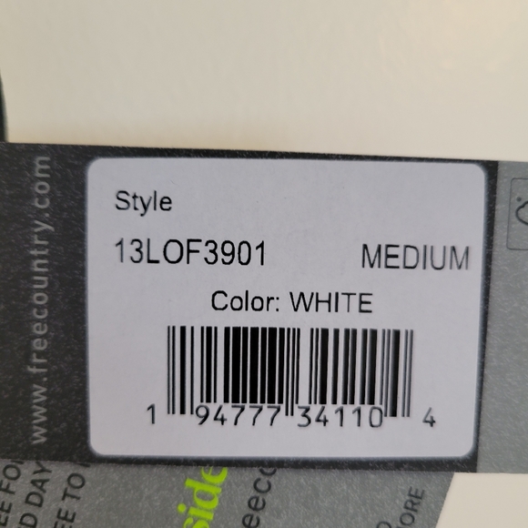 NWT Free Country White Softshell Snow Ski Pants Women's Size M - Picture 3 of 4